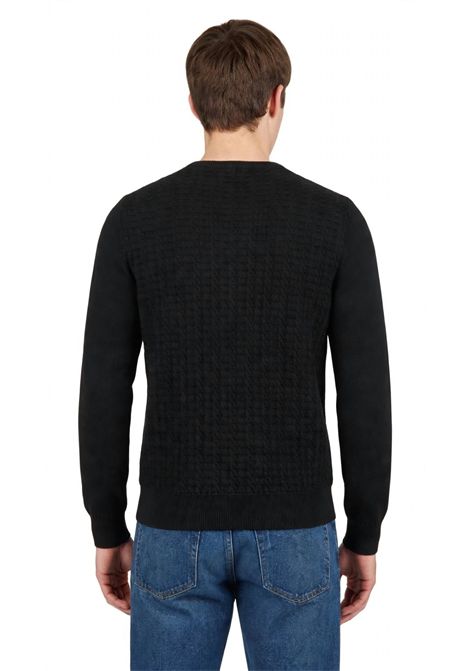 Maglione Girocollo in Maglia Testurizzata con Lavorazione All-Over PEUTEREY | PEU2916 99010806616